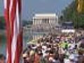 Dueling Rallies In DC Mark King Speech Anniversary