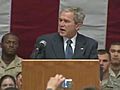 President Bush in Iraq