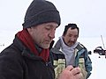 Bruce Parry eats raw liver and eyes from a seal