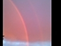 Pink Sky Double Rainbow