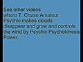 Psychic Channeling on Psychic Weather Control on Oct. 4 2009