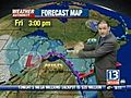 VIDEO: 13WHAM Weather Authority Morning Forecast - March 12,  2010