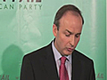 Martin elected leader of Fianna Fail