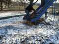 Mali and Mami Down the Slide