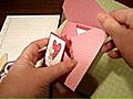 How to make a Fancy Fold Valentines Day Card