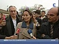 Ségolène Royal en campagne à la campagne