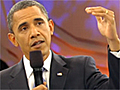 President Obama Answers A Question On Social Security