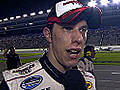 Keselowski,  Menard on Texas finish