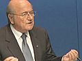 Blatter: Crisis? What Crisis?