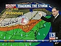 VIDEO: 13WHAM Weather Authority Midday,  12-8-2009