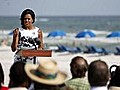 Michelle Obama wirbt für Florida-Tourismus