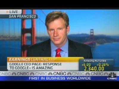 Google Clicks With Wall Street
