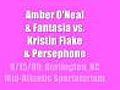 Amber O’Neal & Fantasia vs. Persephone & Kristin Flake