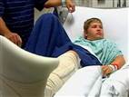 Boy survives savage shark attack