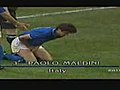 Paolo Maldini funny injury