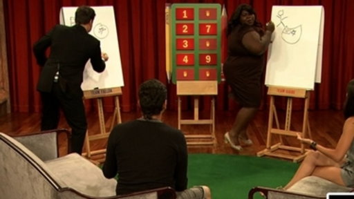 Late Night with Jimmy Fallon - Pictionary With Gabourey Sidibe,  Part 2
