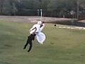 Zipline Wedding Crash