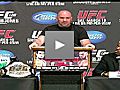 UFC 128 Press Conference at Radio City