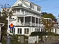 Royalty Free Stock Video SD Footage Old Home in Rockport,  Massachusetts