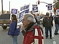 Boeing Employees Hit the Picket Lines