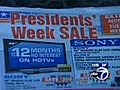 VIDEO: Holiday weekend sales