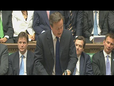 Cameron announces tough press probe