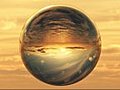 1027 Crystal Ball Gazing At The World Stock Footage