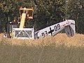 Pilot walks away from plane crash