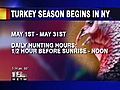 Turkey Hunting Season Begins