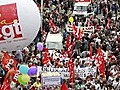 Proteste gegen Rentenreform in Frankreich