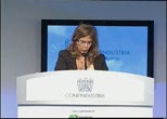 L’intervento del presidente di Confindustria Emma Marcegaglia