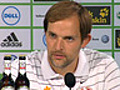 Steve McClaren und Thomas Tuchel vor der Presse