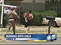 Amazing Video: Fugitive Uses Child As Human Shield