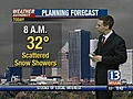 VIDEO: 13WHAM Weather Authority Morning Forecast,  2-19-2010