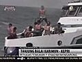 Overcrowded Ferry Sinks in Indonesia