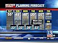 VIDEO: 13WHAM Weather Authority Evening Forecast 11/14/08