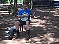 Randy Wilson plays Banjo in Tamaquito Village