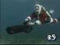 RAW: Santa Takes A Dive