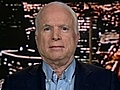 McCain Wants Obama to Oust Qaddafi,  Part 1