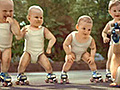 Evian Roller Babies Commercial