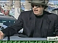 Gaddafi parades through city