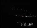 UFOs Over Phoenix:The V-Shaped Object Video 1/4