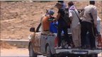 VIDEO: Libyan rebel frontline &#039;collapsing&#039;