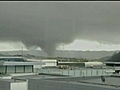 Tornado rips through NZ city