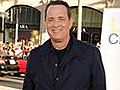 Tom Hanks Makes A Spectacular Entrance At The &#039;Larry Crowne&#039; Premiere