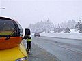 From The Field: Weinermobile Gets Chains