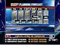 VIDEO: 13WHAM Weather Authority Morning Forecast, 01/29/09