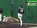 プロ野球・日本ハムの斎藤佑樹投手、ダルビッシュ投手と並び3度目のブルペン入り