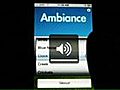 Ambiance iPhone App Review