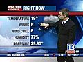 VIDEO: 13WHAM Weather Authority Noon Forecast 01/08/2010